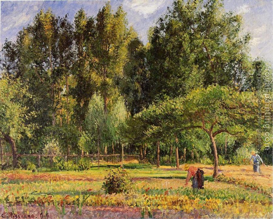Camille Pissarro : Poplars, Afternoon in Eragny